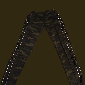 Victoria's Secret Camo Leggings with Side Stripe